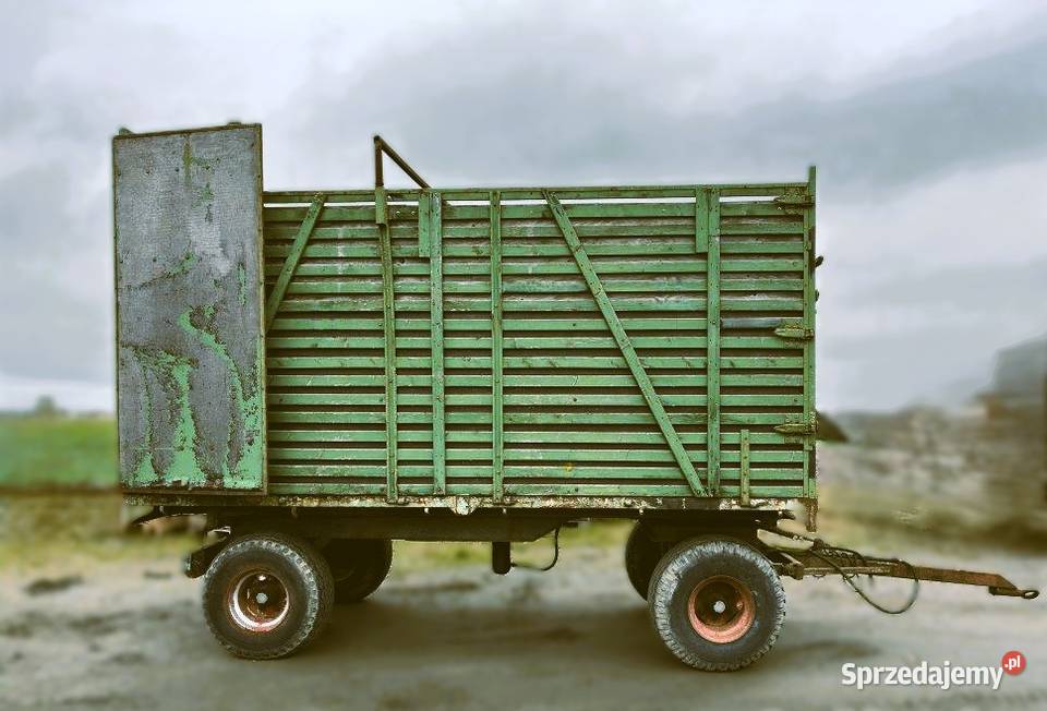 przyczepa wywrot kipper 10t wysokie burty lubelskie Końskowola