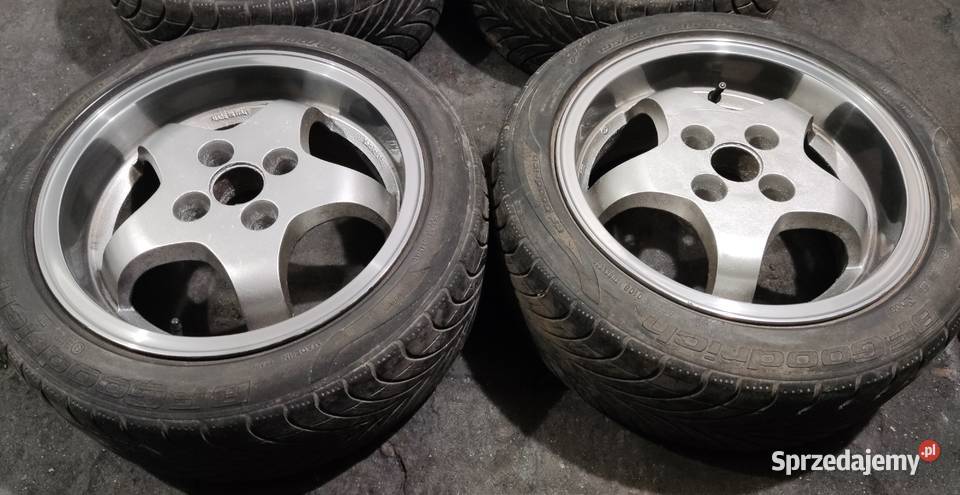 Kultowe MIM 15 7J 4x108 polerowane ranty opony Opole