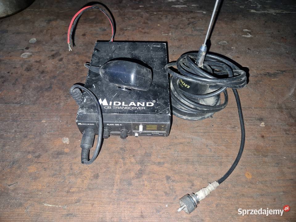 CB Midland radio z anteną zestaw Pozostałe Żyrardów