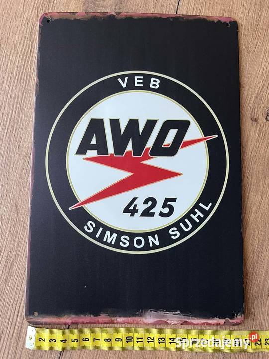 Simson awo turist sport etui porfel pasek blacha Stoczek Łukowski sprzedam