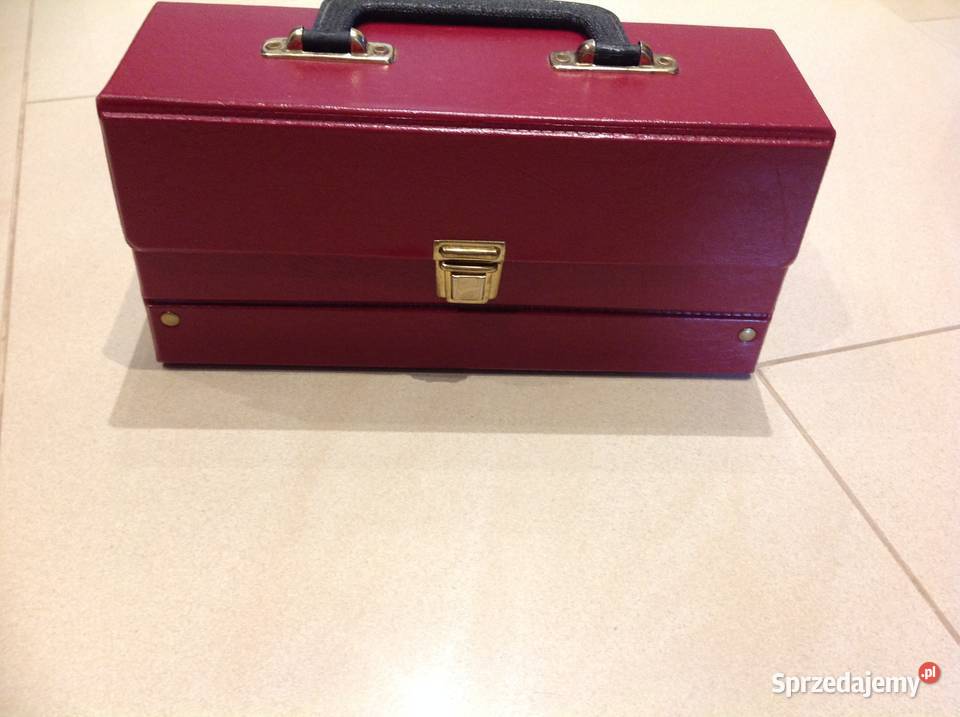 Walizka Box Etui Kuferek na Kasety 12
