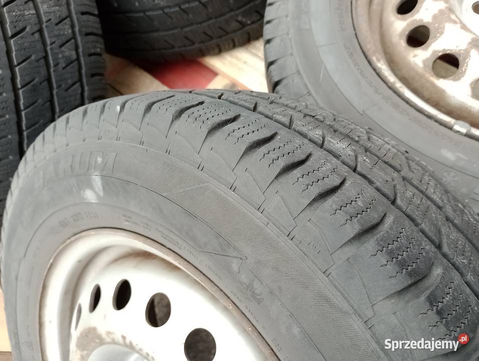 Koła VW Transporter T4 felgi 6J 15 opony zimowe lubuskie Gorzów Wielkopolski