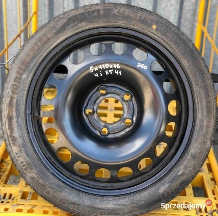 SAAB Opel KOŁO DOJAZDOWE 16 5x110 zapas Samochodowe Skołoszów