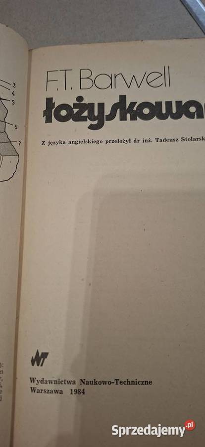 Łożyskowanie FT Barwell Antykwariat sprzedam