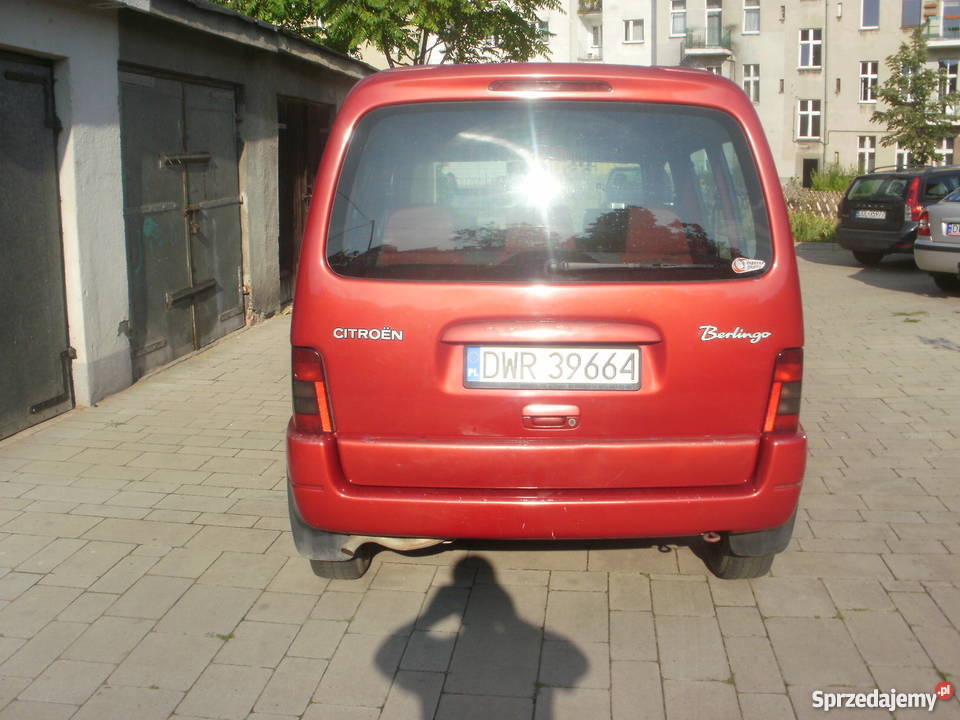 citroen berlingo 14b minivan 5 osobowy Wrocław