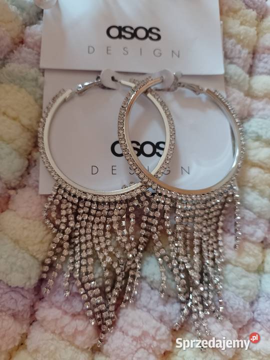 ASOSWytworne długie Bogato zdobione Kolczyki Kraków