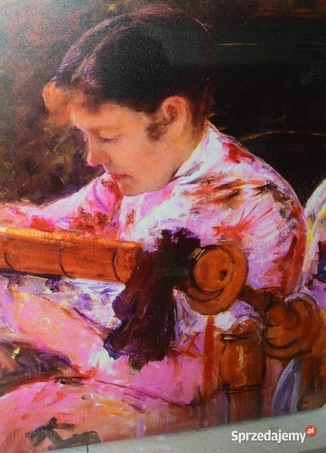 Mary Cassatt Lidia tkająca gobelin1881 Chełmno