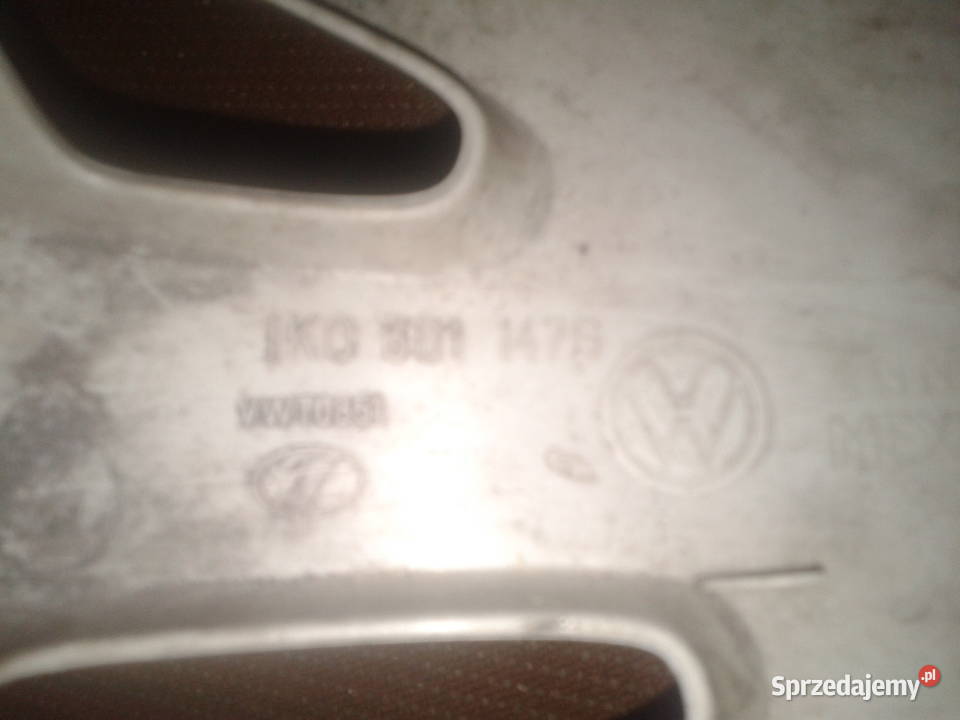 ORYGINALNY kołpak vw volkswagen 16 ORYGINALNY osobowe Pozostałe Części samochodowe Chełm
