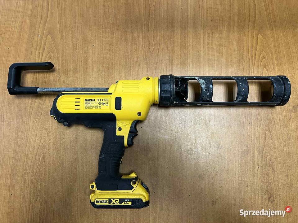 Pistolet do silikonu DeWalt 310 ml DCE560 1xAku warmińsko-mazurskie