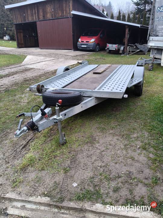 Laweta samochodowa przyczepa laweta Rok produkcji 2017 Lawety Niebylec sprzedam