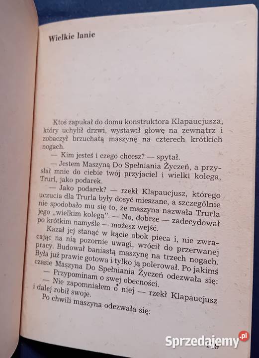 Stanisław Lem Bajki robotów KAW 1983 r Wydanie wielkopolskie Koźminek