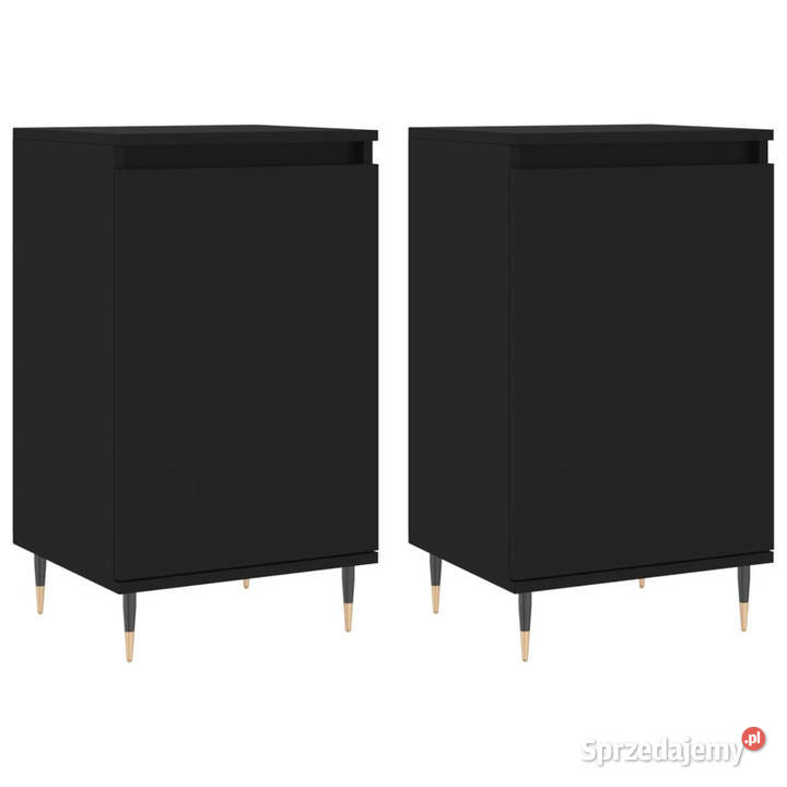 Szafki 2 czarne 40x35x70 materiał drewnopochodny Warszawa