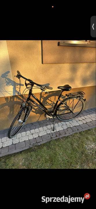Rower damski damka Gudereit LC60 czarny Zwoleń