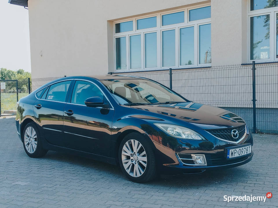 Mazda 6 GH 20 Diesel 140 Polski salon bez rdzy nieuszkodzony Płock