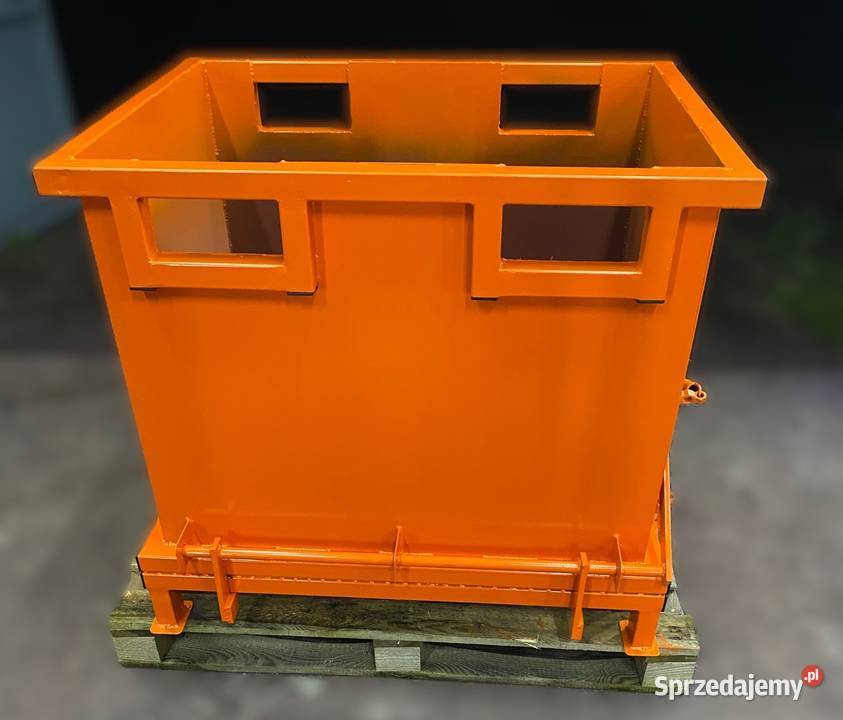 Kontener z otwieranym dnem 05m3 koliba Niedrzew Pierwszy