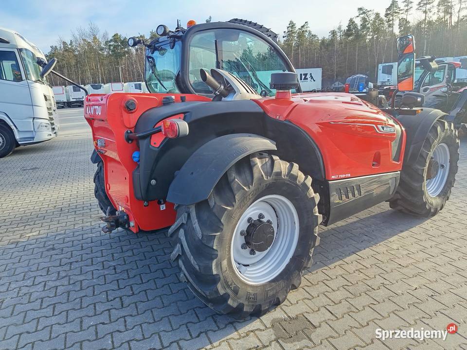 Ładowarka teleskopowa Manitou MLT 733115 Maszyny budowlane Józefów