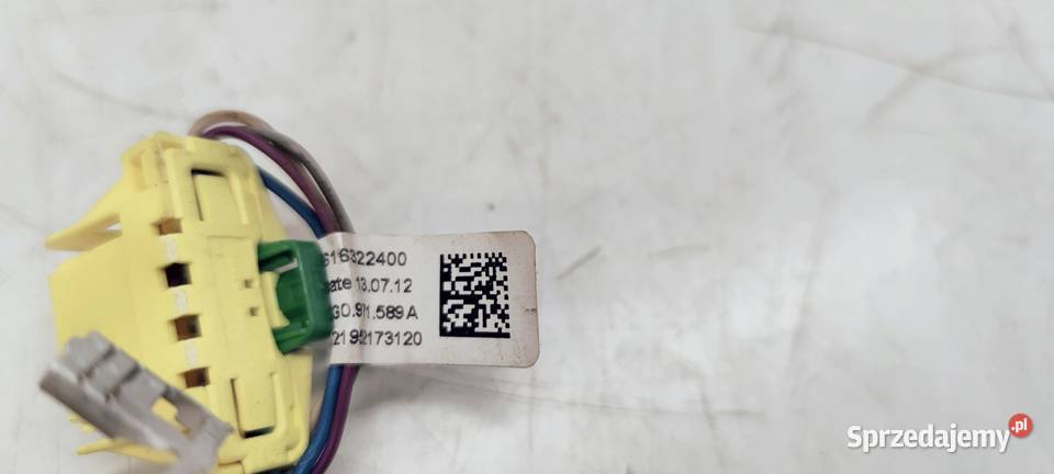 WIĄZKA PODUSZKI AIR BAG AUDI A6 A7 4G0971589A osobowe Przystajń