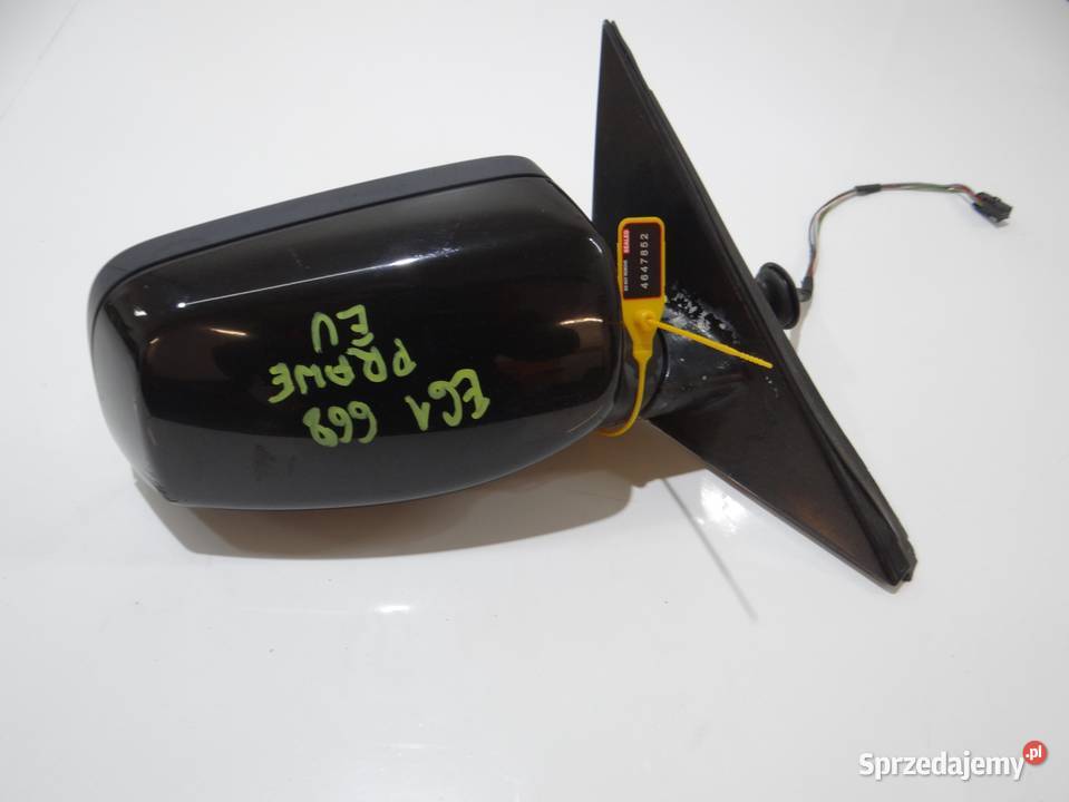 LUSTERKO PRAWE BMW E60 6689 SCHWARZ 2 EU 6 PIN Motoryzacja