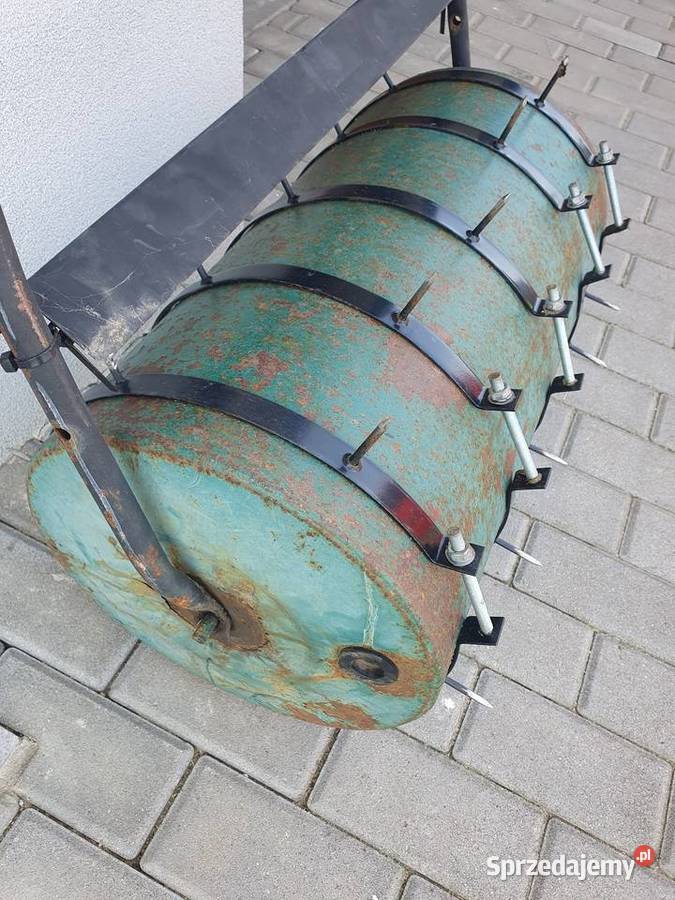 Walec ogrdowy 50L kolce do aeracji aerator Wertykulatory i areatory dolnośląskie Chrząstawa Mała