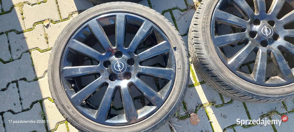 felgi 5x110 18 opel astra h vectra signum omega mazowieckie Wesoła