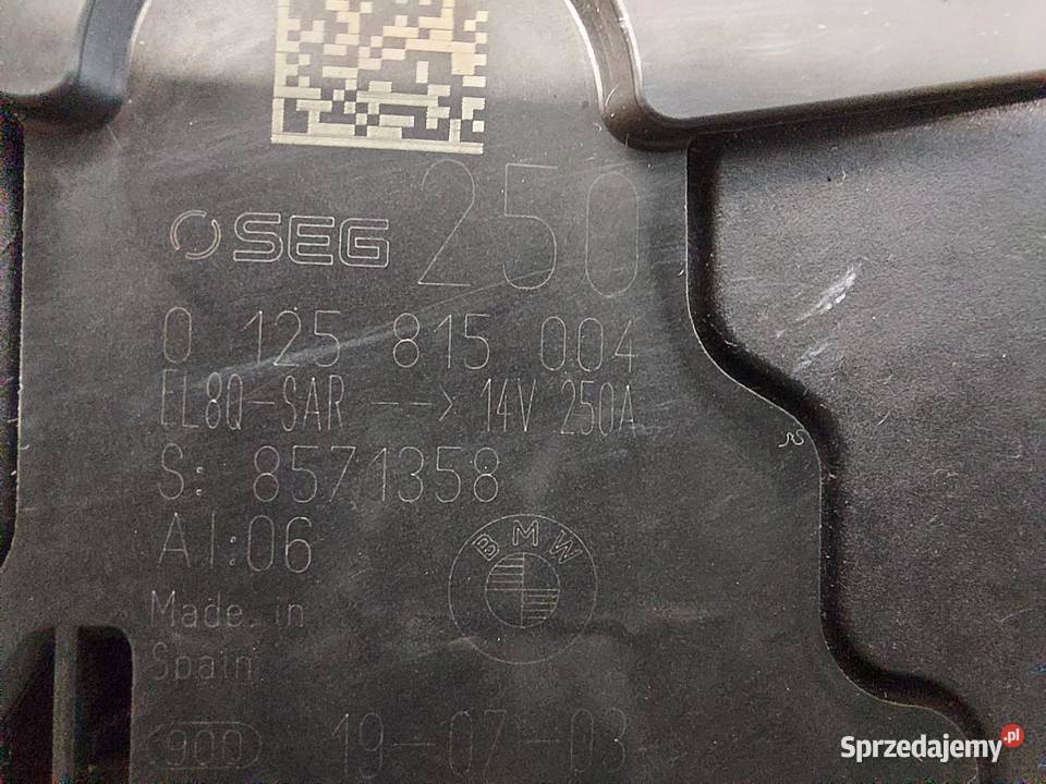 BMW G05 X5 30d 2019r ALTERNATOR 8571358 dolnośląskie sprzedam