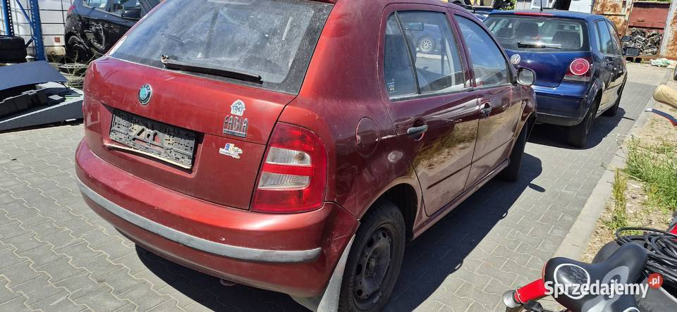 CZĘŚCI Skoda Fabia I 14 MPI 60 122421 2002r osobowe Słońsk