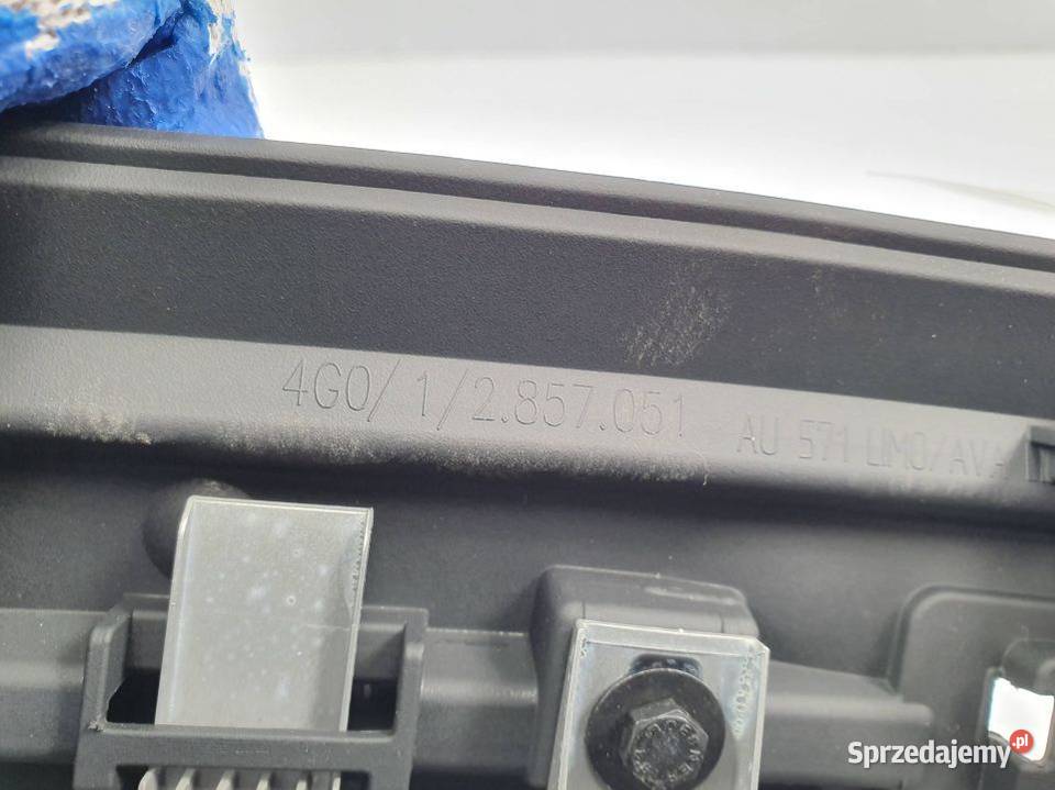 DEKOR LISTWA AUDI A6 C7 KONSOLI 4G012857051 osobowe Pozostałe Lipno