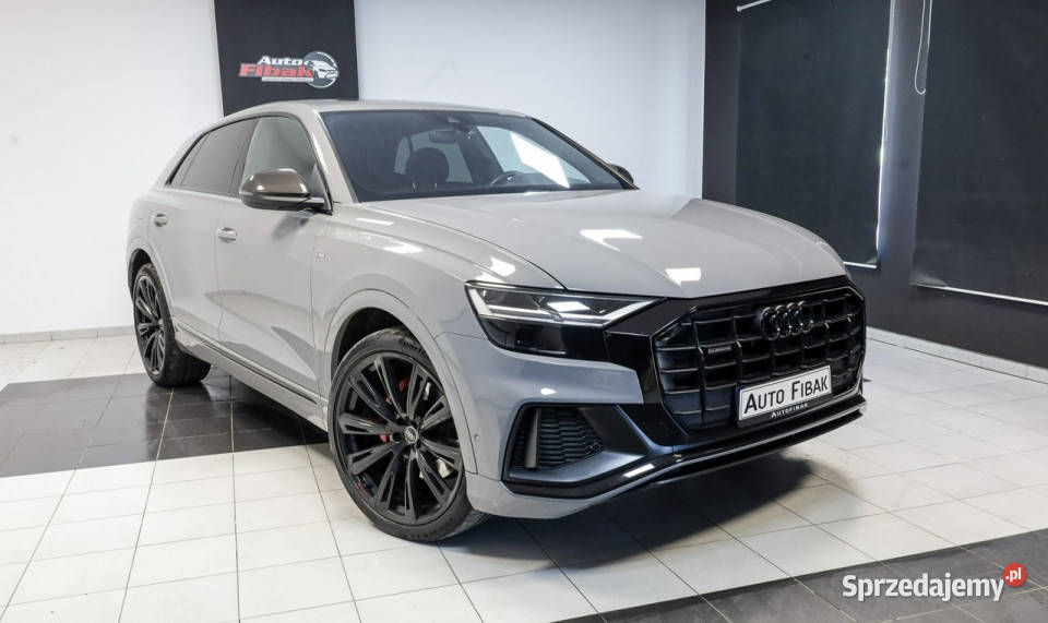Audi Q8 50TDIQuattroPneumatykaSlinePakiet karbon klimatyzacja łódzkie Konstantynów Łódzki