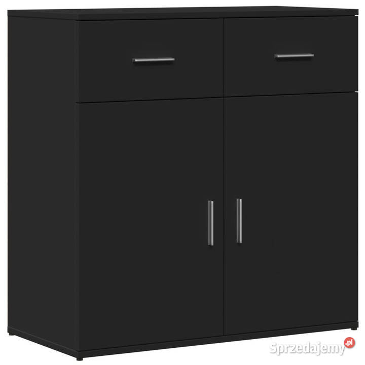 Szafka czarna 79x38x80 materiał drewnopochodny Warszawa sprzedam