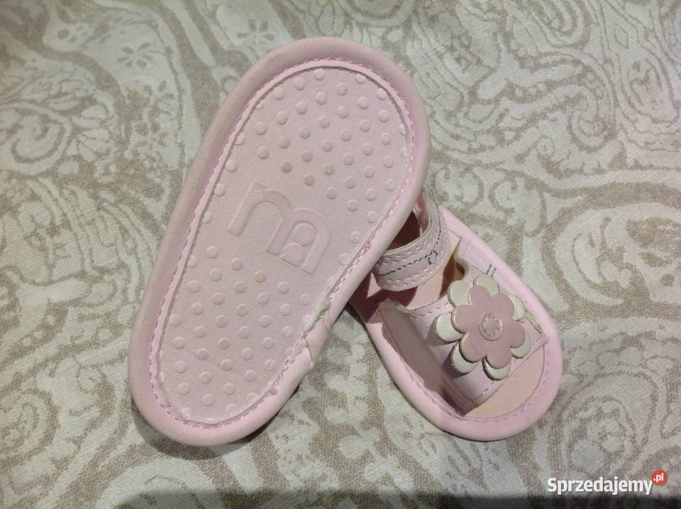 Różowe Sandałki Dziewczynki 16 j Nowe Rozmiar 16 lubuskie Nowa Sól sprzedam
