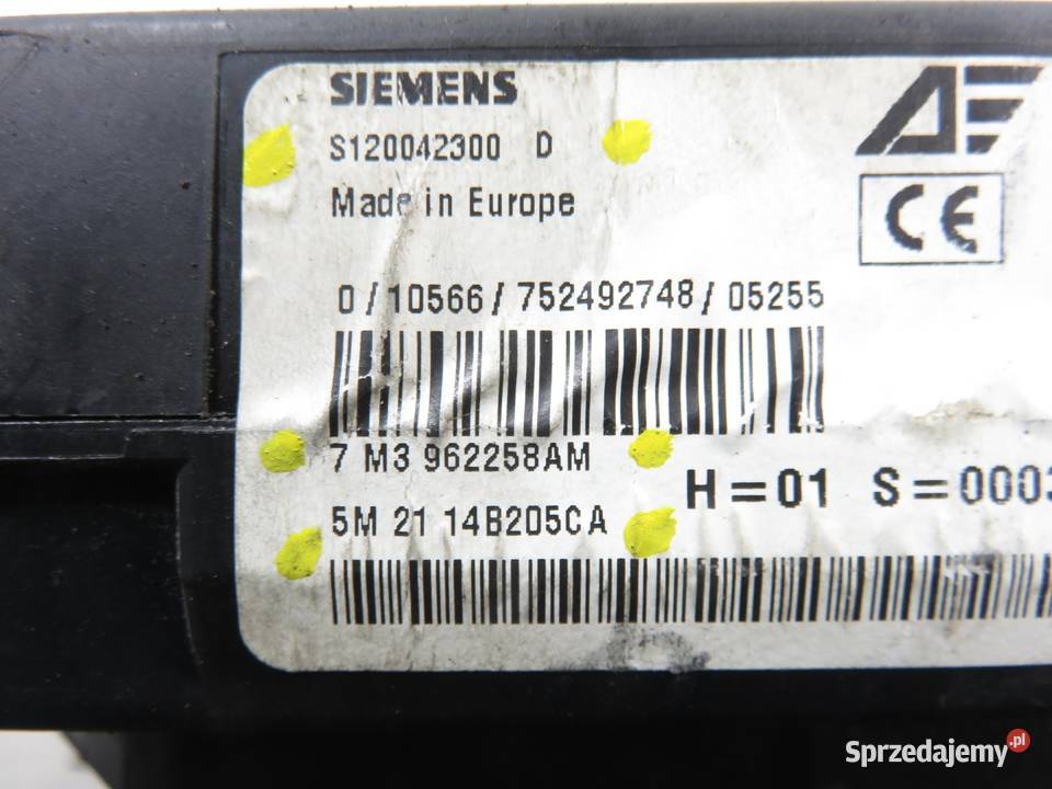 BSI FORD GALAXY I S120042300D 7M3962258AM