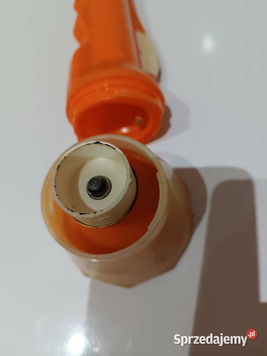 Latarka plastikowa stara prod ZSRR radziecka Bydgoszcz