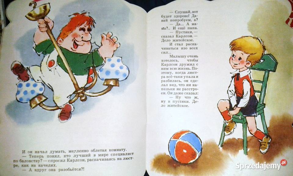 Rosyjska bajka Malysh i Karlson Chełm