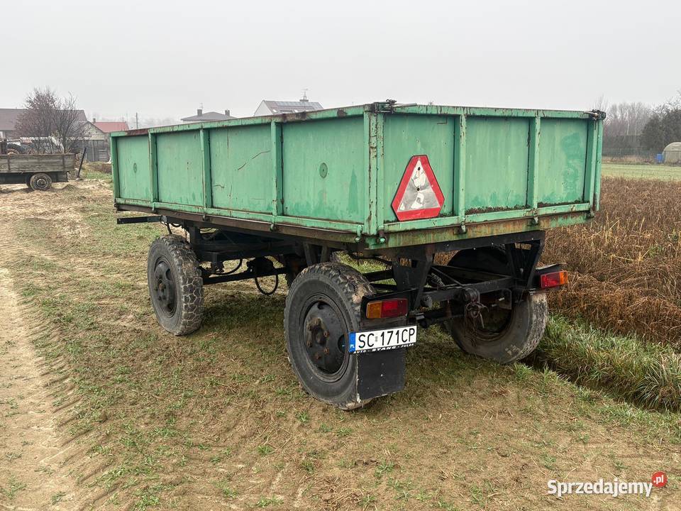 Przyczepa rolnicza Autosan D44A zarejestrowana Częstochowa