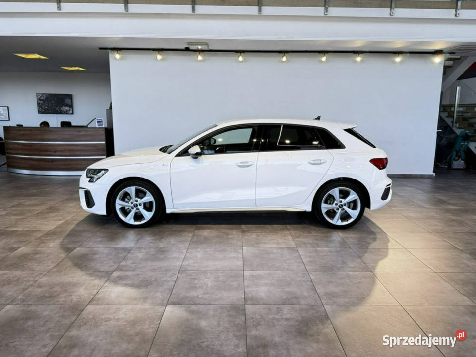 Audi A3 Sportback Sline 35TFSI mHEV 150 Stronic kurtyny powietrzne A3 A3 Myślenice