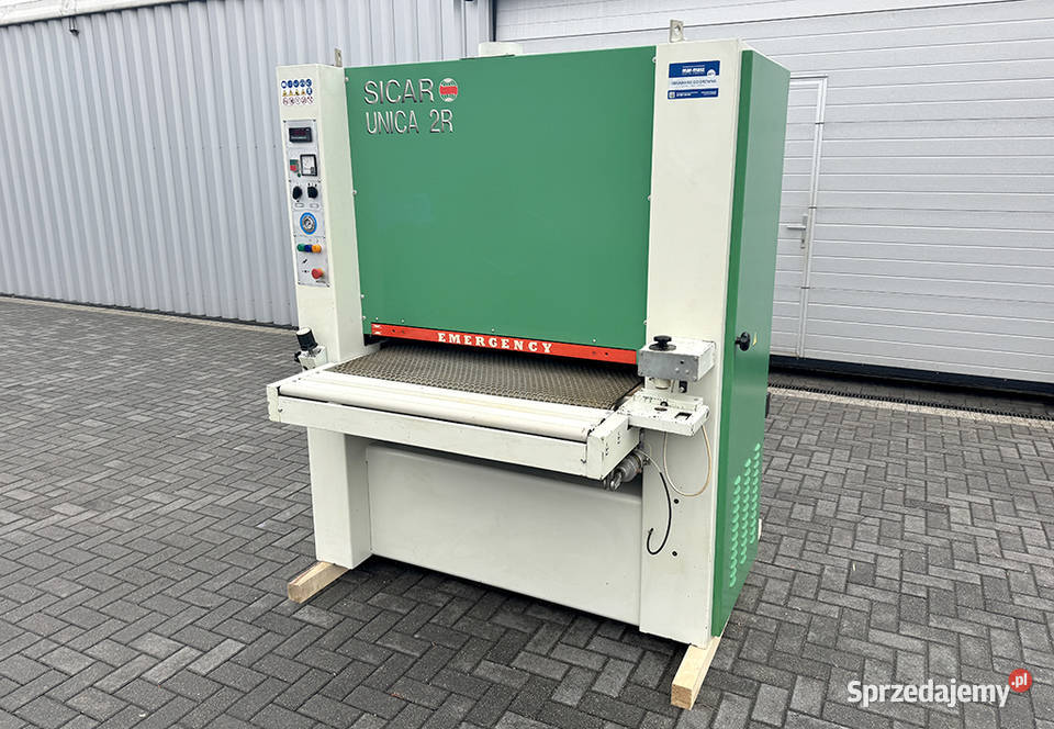 Szlifierka szerokotaśmowa Sicar Unica 2R 1100 Sierakowska Huta
