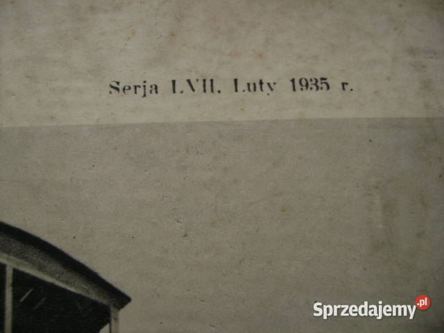 Starocie z PRL Plansza szkolna z 1935r 51 x 35 Gdynia sprzedam