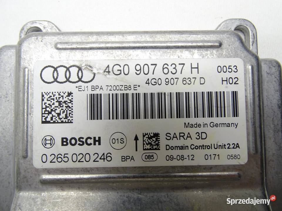 MODUŁ STEROWNIK AIRBAG PODUSZEK POWIETRZNYCH osobowe