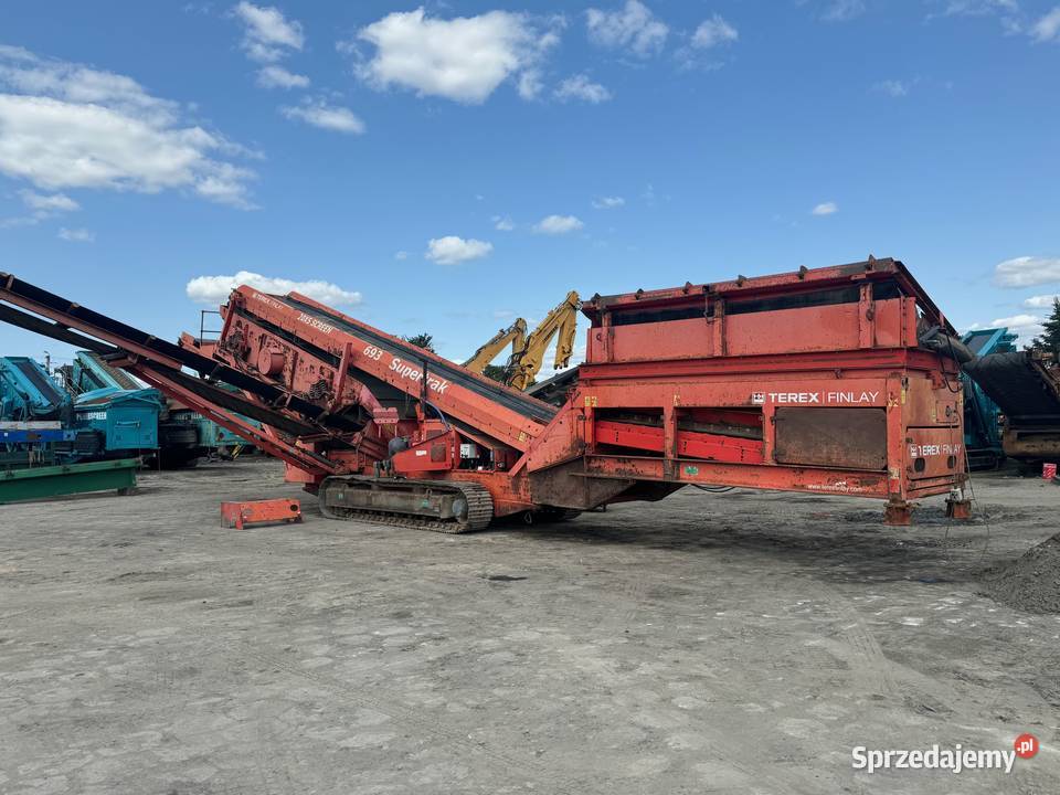 Terex Finlay 693 Mobilny przesiewacz