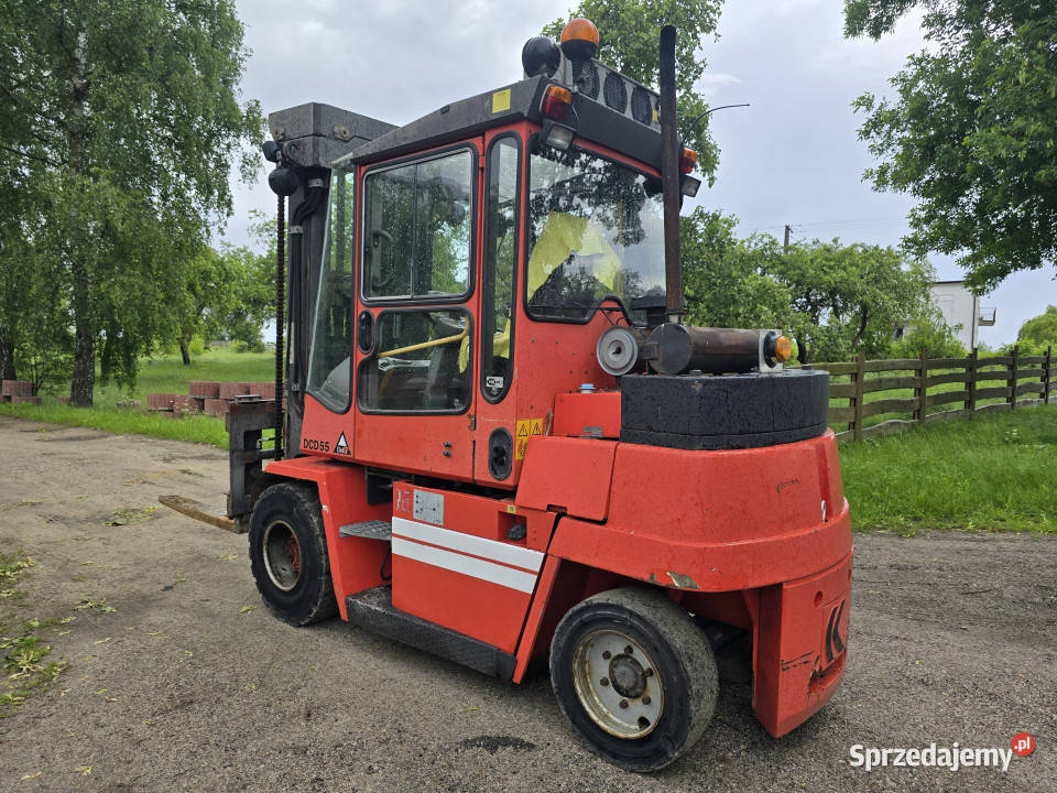 Wózek widłowy KALMAR DCD 556 Triplex 6 m 55 t Wózki widłowe mazowieckie Mława