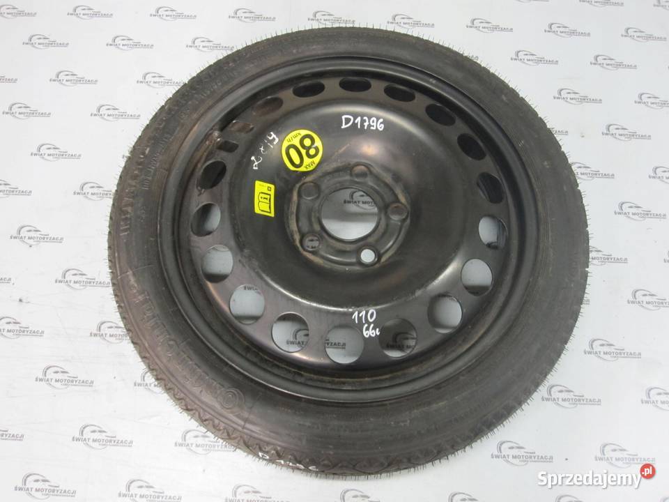 OPEL VECTRA C koło dojazdowe 1157016 92M 5x110