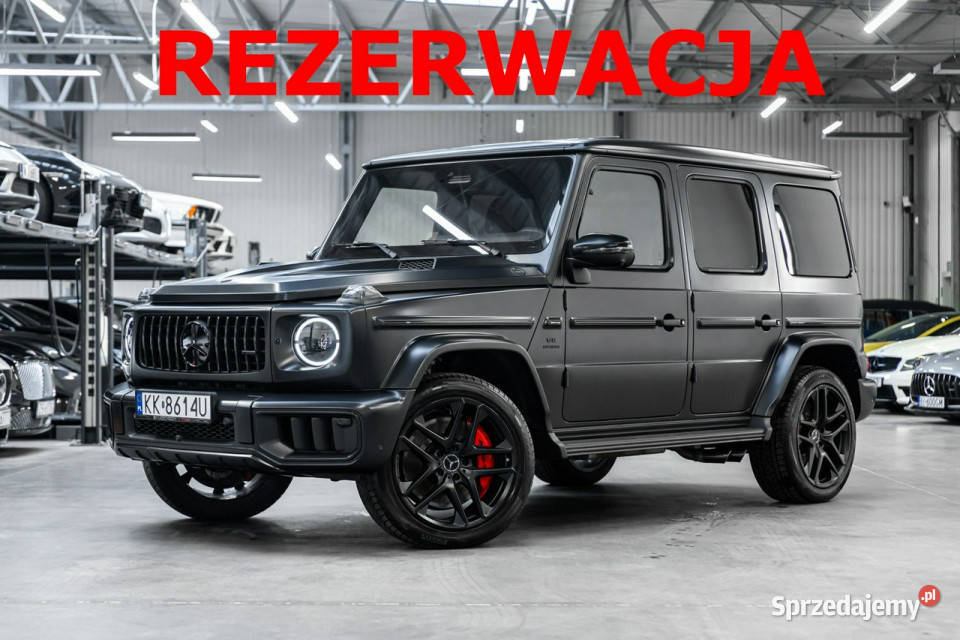 Mercedes G 63 AMG Bezwypadkowy Gwarancja 2030 elektryczne lusterka Węgrzce