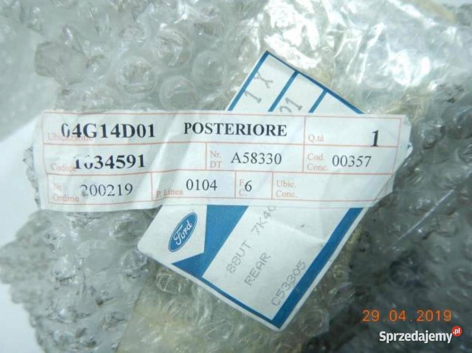 OBUDOWA SKRZYNI BIEGÓW TYŁ FORD TRANSIT 9400