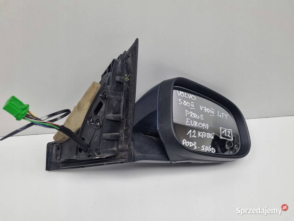 Volvo S80 II V70 III LIFT LUSTERKO PRAWE lubelskie Janów