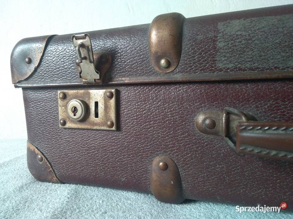 Stara walizka przedwojenna albo PRL 55 x 33 Warszawa