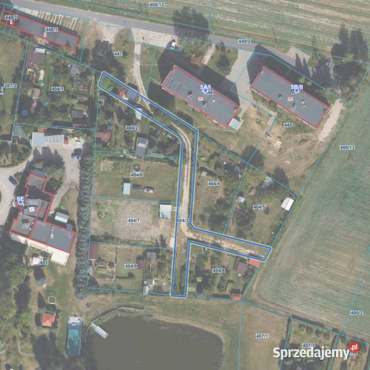 Działka niezabudowana 4043 976m2 Grunty i działki Łochocin