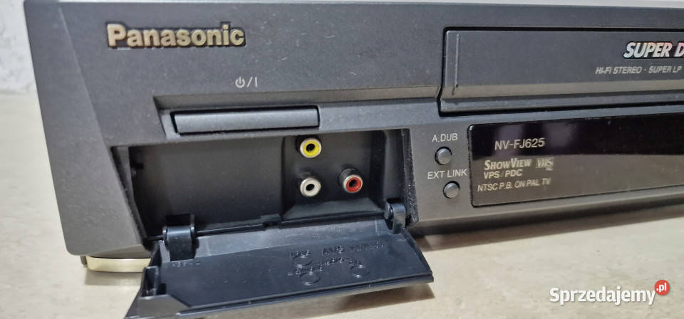 Video magnetowid Panasonic NVFJ625 VHS PILOT Międzychód