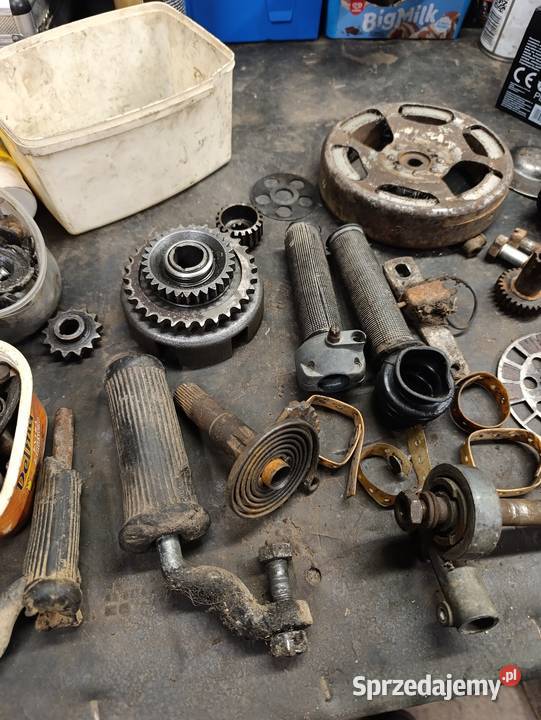 Części wsk 125 175 Wfm kosz Magneto podnóżki Zamość