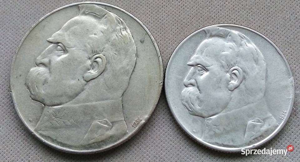 POLSKA10 5 1934 rSREBRO 750 ORZEŁ STRZELECKI Legionowo