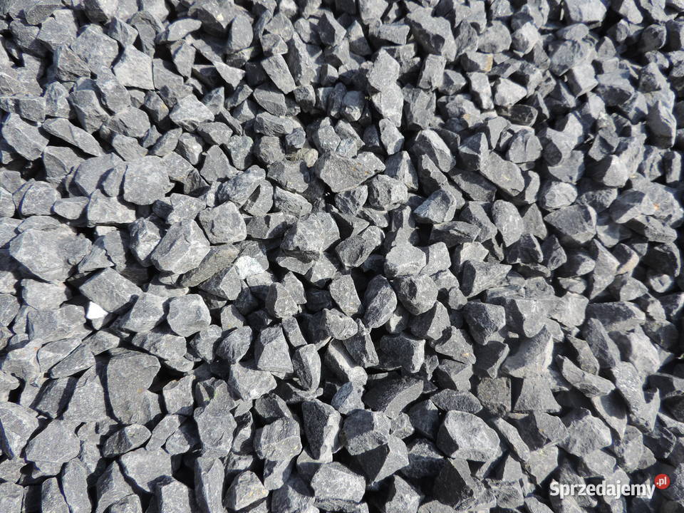 Kamień ozdobny GRYS CZARNY BAZALTOWY 1622 mm Oświęcim sprzedam